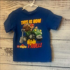 Blue Kids Lego Duplo shirt size 5
